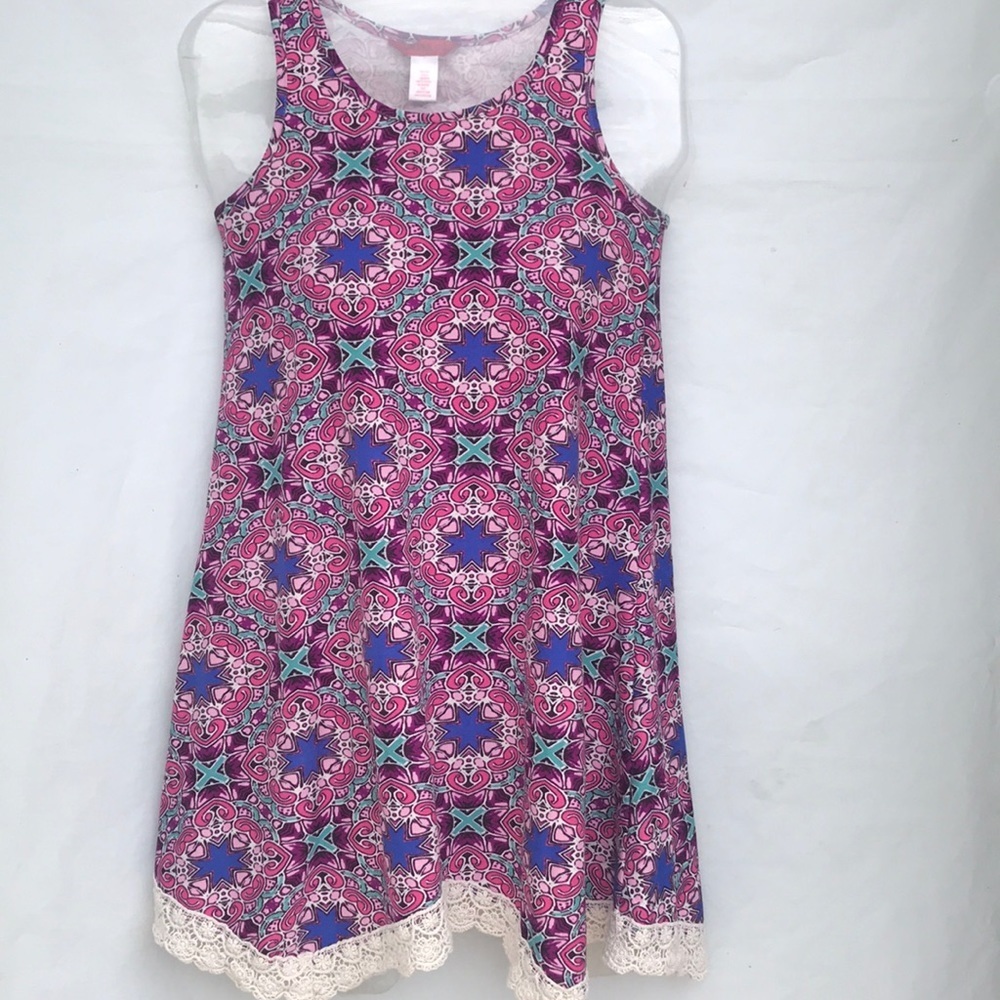 Kiss 💋 Girls Youth Sleeveless Dress Size 10/12
